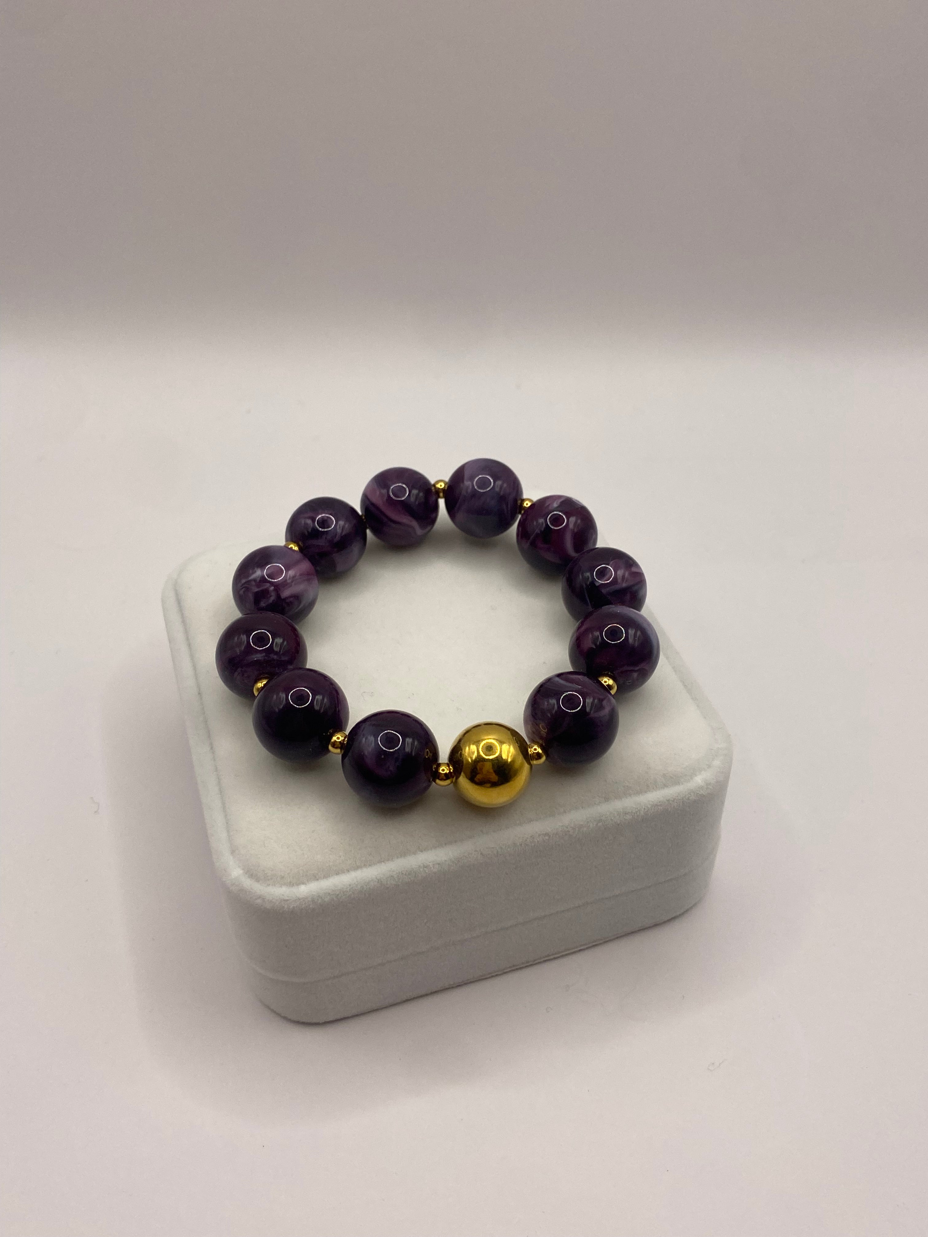 Violet Sparkle Bracelet